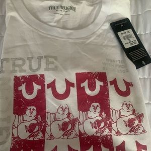 Short sleeve mens True Religion t shirt. Size xxl